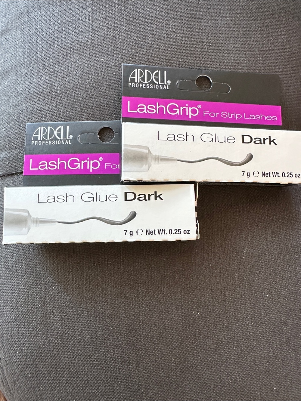 🆕 2 Ardell Lash Grip Glue in Dark - .25 Oz each